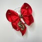 New Faux Patch Bow ~ Red & Leopard, what could be better? Perfect for Valentines day or Just everyday ~ Preorder Now~ by iBOWZ Fun & Funky Hairbows