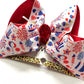 Fireworks RWB Fun bow design {Bow Only}  Limited Time Only ~ Perfect for all the RWB Holidays