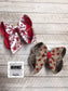 Valentine's Day Fun Bow | Valentine's Day Parties | Hearts & Love & Leopard