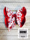 Valentine's Day Fun Bow | Valentine's Day Parties | Hearts & Love & Leopard