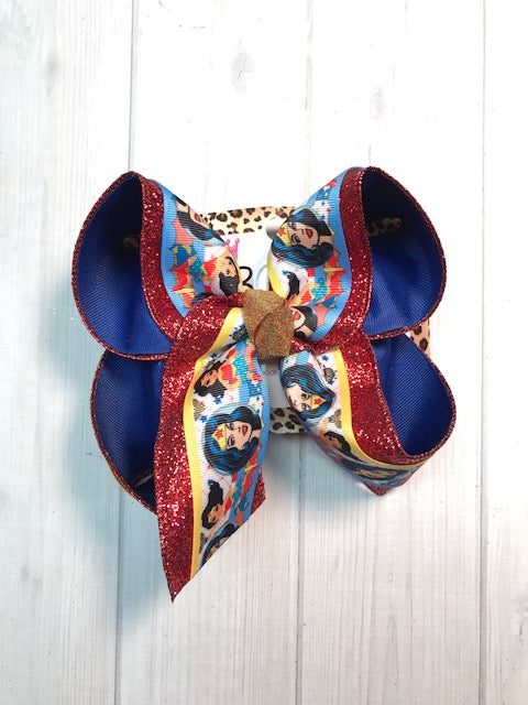 Wonder Woman ~ New Fun triple layer +  Red glitter, Royal, Yellow