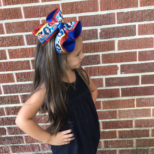 Wonder Woman ~ New Fun triple layer +  Red glitter, Royal, Yellow