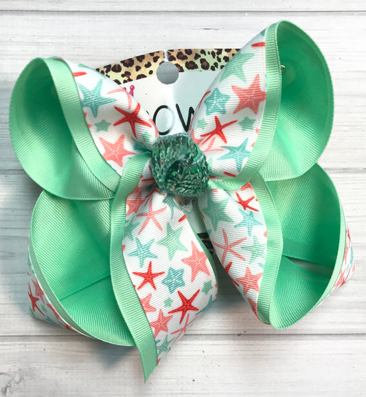 Starfish & Coral & Mint |  Summer Fun New Limited Release iBOWZ