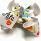 Personalized School Hairbow with your girls name ~ Perfect for School Time