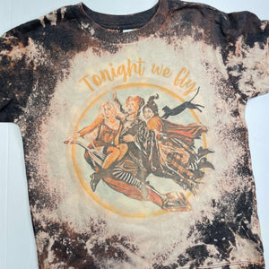 Hocus Pocus Sanderson Sisters Inspired ~ Bleached Child/ Youth Shirt Only ~ The Witches are Back