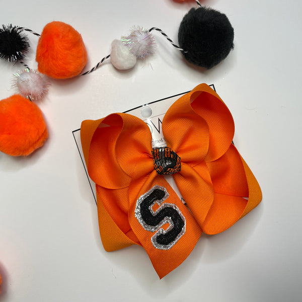 Halloween Dupe Patch Hairbows ~ Spooky Vibes Halloween Fun bows