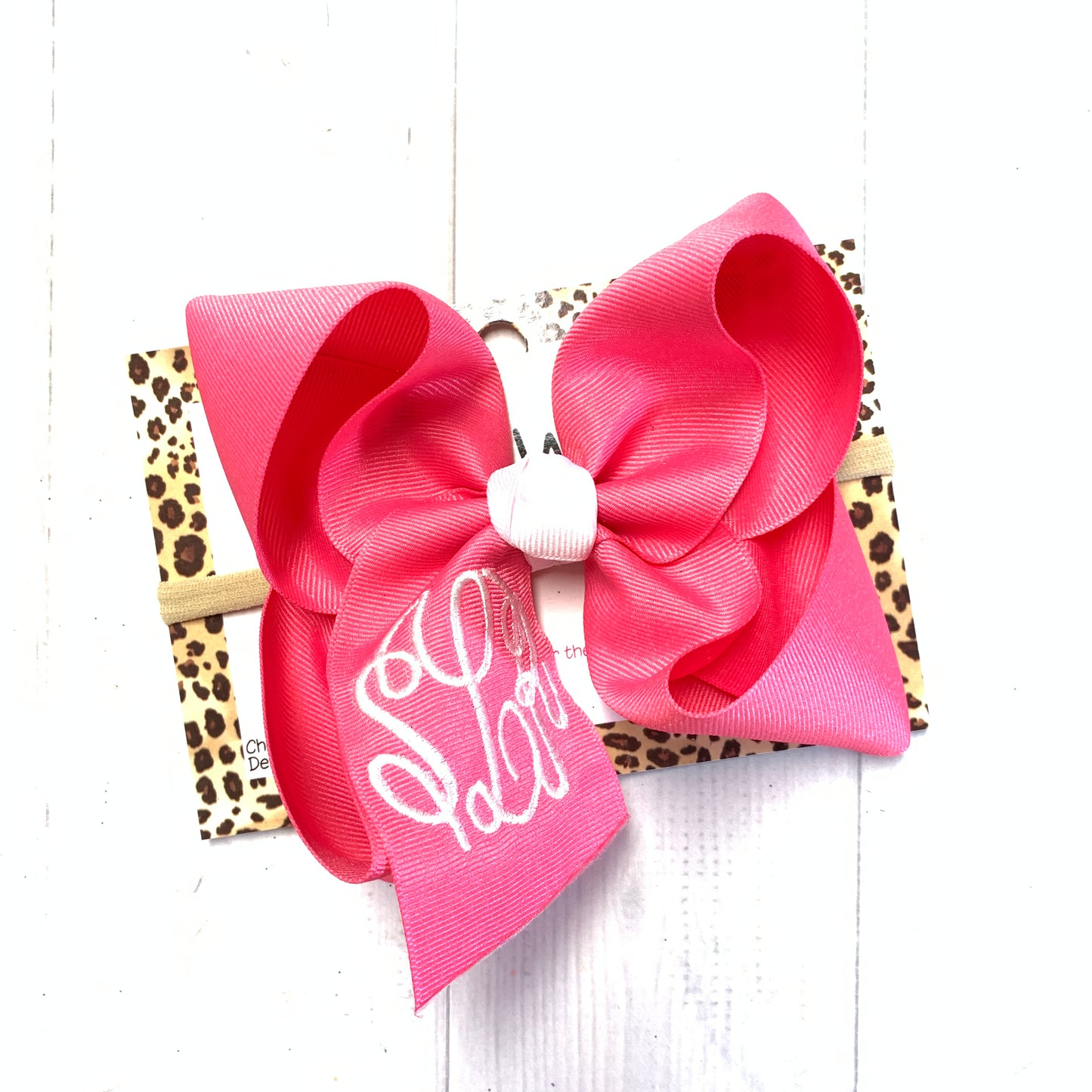 Spring & Easter Color Pastel Monogram Triple Initial Monogram Hairbows ~ Choose your bow color or bundle them all ~ ibowz fun & funky hair bows