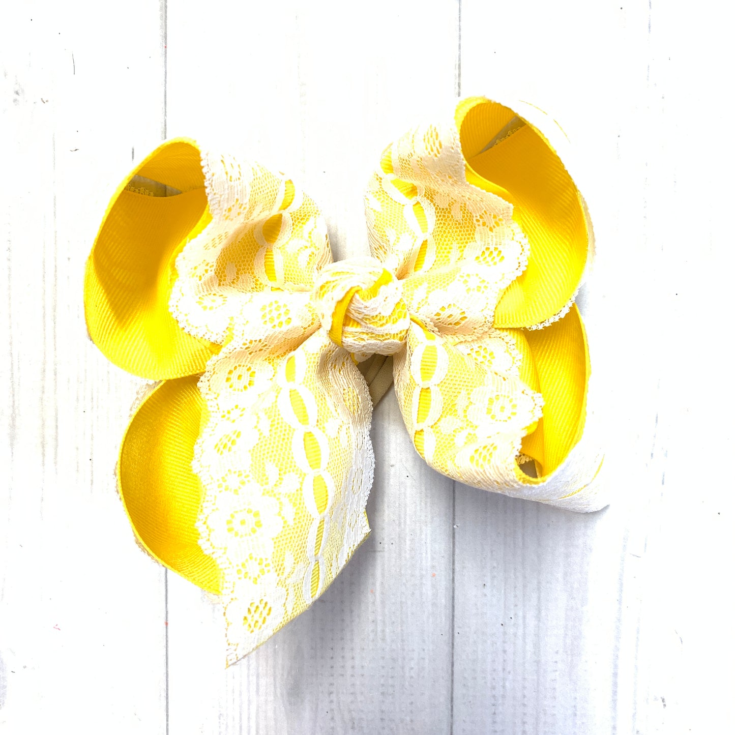 Spring Lace bows ~ Choose your bow color~  iBOWZ Fun & Funky Hairbow