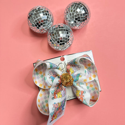 Where Dreams Come True Disney Enthusiast  Shirt  & Hair bow Combo  ~ Custom OOAK Exclusive Design by iBOWZ Fun & Funky Hairbows