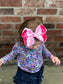 Spring Lace bows ~ Choose your bow color~  iBOWZ Fun & Funky Hairbow