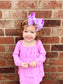 Spring Lace bows ~ Choose your bow color~  iBOWZ Fun & Funky Hairbow
