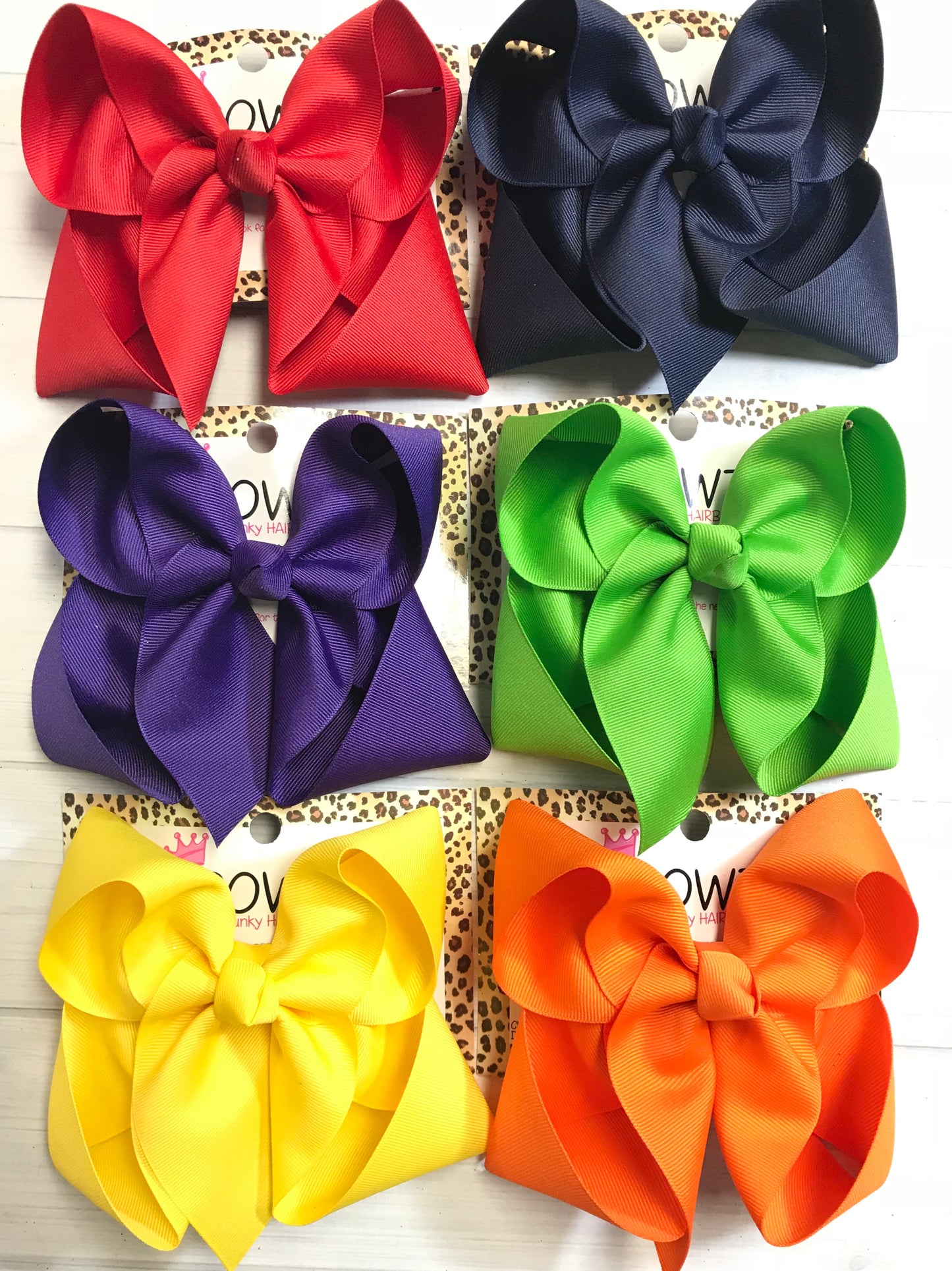 School House Rocks ~ Solid Hair bow colors ~ Perfect for School Time ~Bundle & Save
