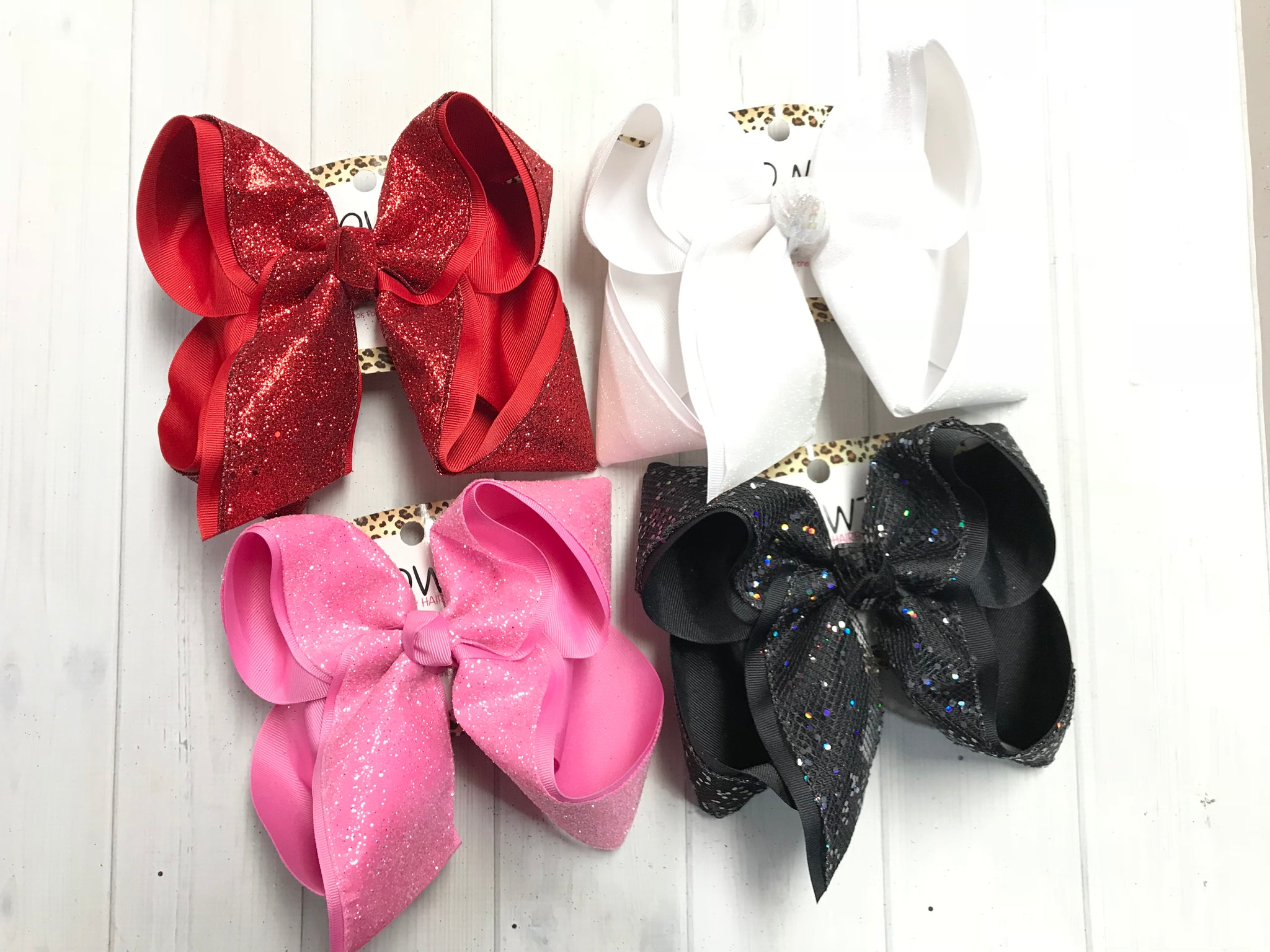 Valentines day Glitter bows| Choose your Glitter |  Glitter are a must!  iBOWZ
