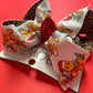 "Oh Snap" Gingerbread Man Christmas  Hairbow & Tee Combo  by iBOWZ