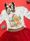 "Oh Snap" Gingerbread Man Christmas  Hairbow & Tee Combo  by iBOWZ