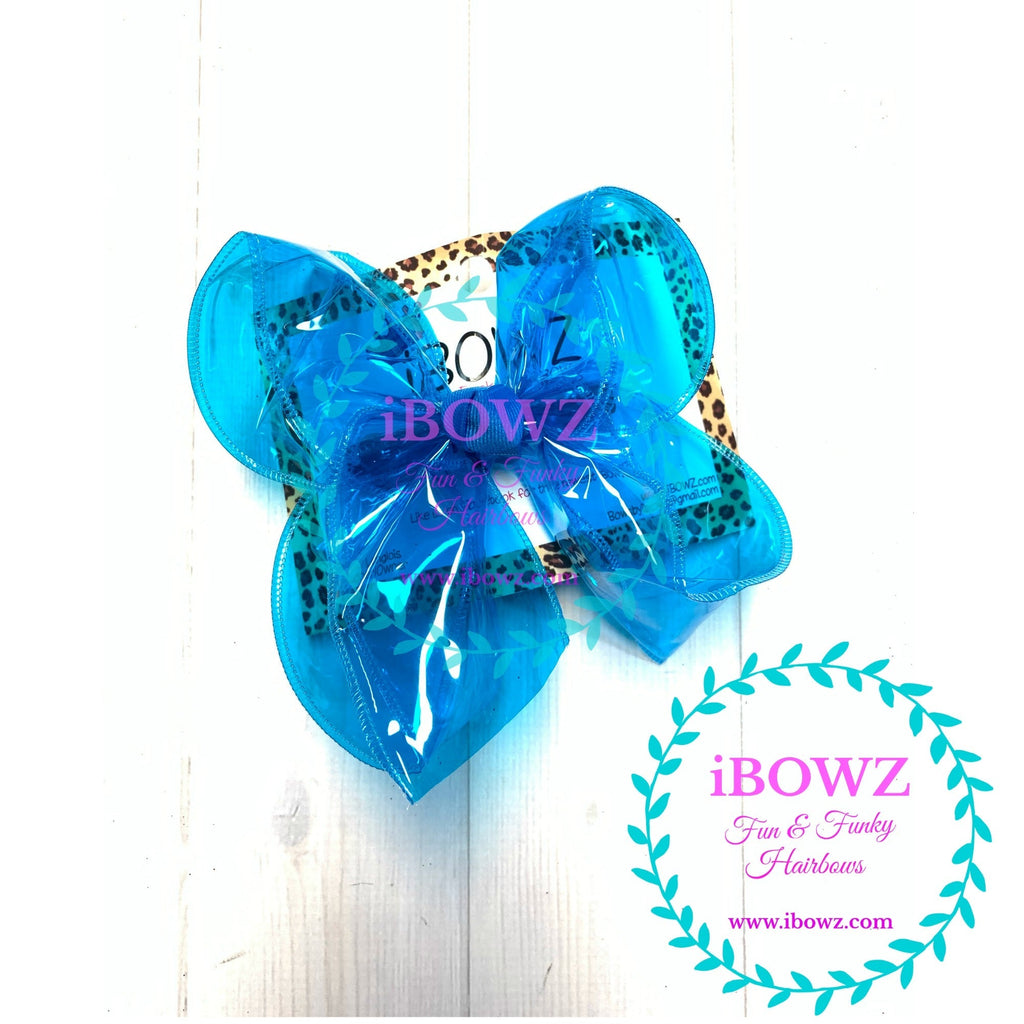 Bright Orange Summer Swim Bows - Swimsuit Fabric Bow Strips Beach Hair Bows  – Pip Supply